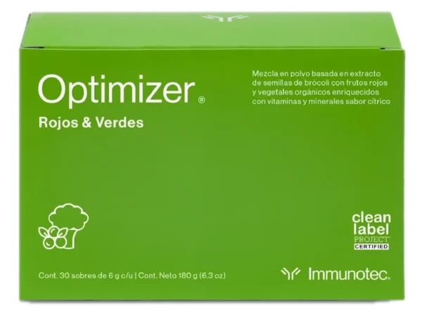 Optimizer Rojos y Verdes